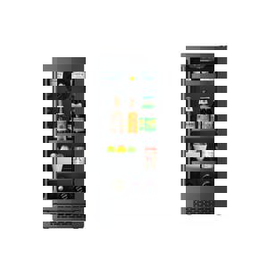 CCY 15 UNDERCOUNTER BLACK STAINLESS BEVERAGE COOLER